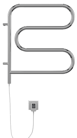 Электро 25 F-обр 600х600 поворотный Полотенцесушитель TERMINUS Альметьевск - фото 2