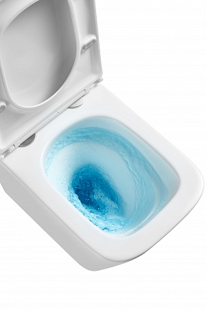 Подвесной унитаз безободковый Terminus Ватикан Монолит 490х340 белый Альметьевск - фото 8