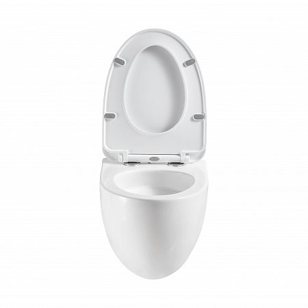 Подвесной унитаз безободковый Terminus Енисей Монолит 560х390 белый Альметьевск - фото 5