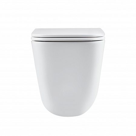 Подвесной унитаз безободковый Terminus Ватикан Монолит 490х340 белый Альметьевск - фото 6